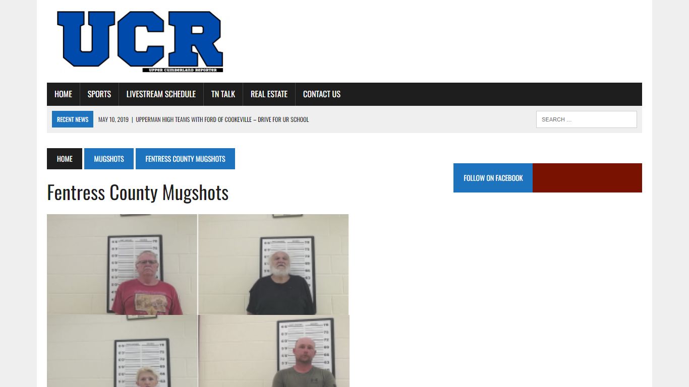 Fentress County Mugshots | Upper Cumberland Reporter
